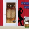 Beistle Saloon Door Cover, 5' x 30", (2/Pkg) Multicolored - 2 of 4