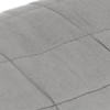 VidaXL Weighted Blanket Gray 86.6 in.x102.4 in. 33.1 lb Fabric - 4 of 4