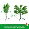 Racxily5FTClassic Pencil Christmas Tree-Realistic Fluffy Look,Sturdy Plastic Bracket, Non-Toxic,Elegant Style,Home Corners,Halloween/Christmas,Green - 2 of 4