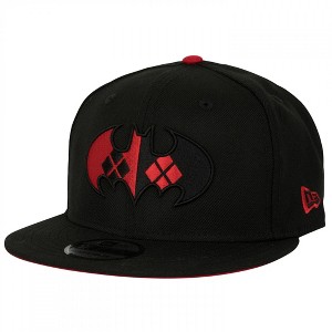 Adult Batman and Harley Quinn Logo New Era 9Fifty Adjustable Hat - 1 of 4