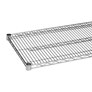 Quantum Storage Systems Wire Shelf, 36"W X 14"D, 600 - 800 Lb. Capacity, Chrome Plated Finish, Nsf - 1 of 1