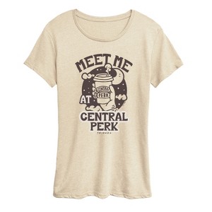 Women's - Friends - Meet At Central Perk Short Sleeve Graphic T-Shirt - 1 of 4