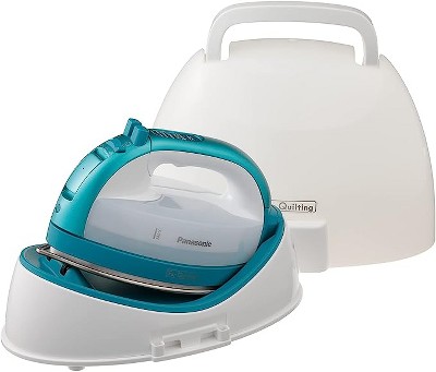 Panasonic Cordless Iron, Portable 360-Degree Freestyle Dry/Steam Iron with Precision Tips and Stainless Steel Soleplate