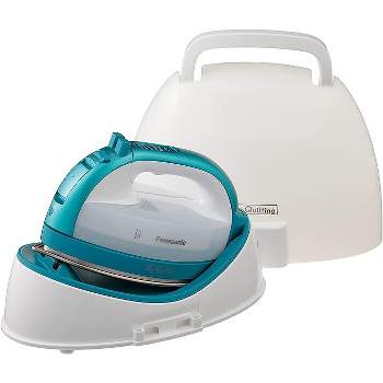 Panasonic Cordless Iron, Portable 360-Degree Freestyle Dry/Steam Iron with Precision Tips and Stainless Steel Soleplate