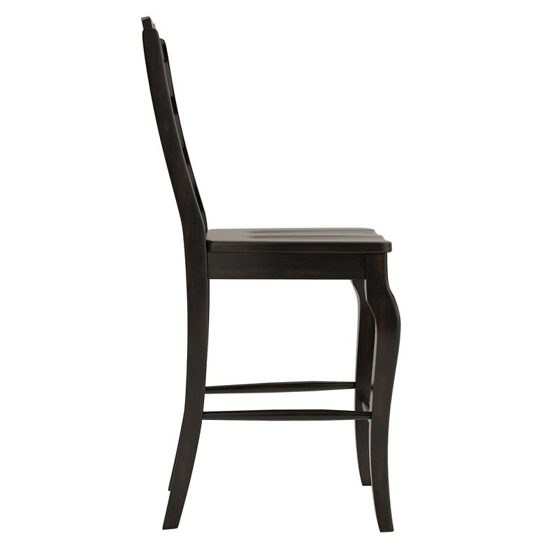 Set of 2 24" South Hill French Ladder Back Counter Chairs - Inspire Q, 4 of 16