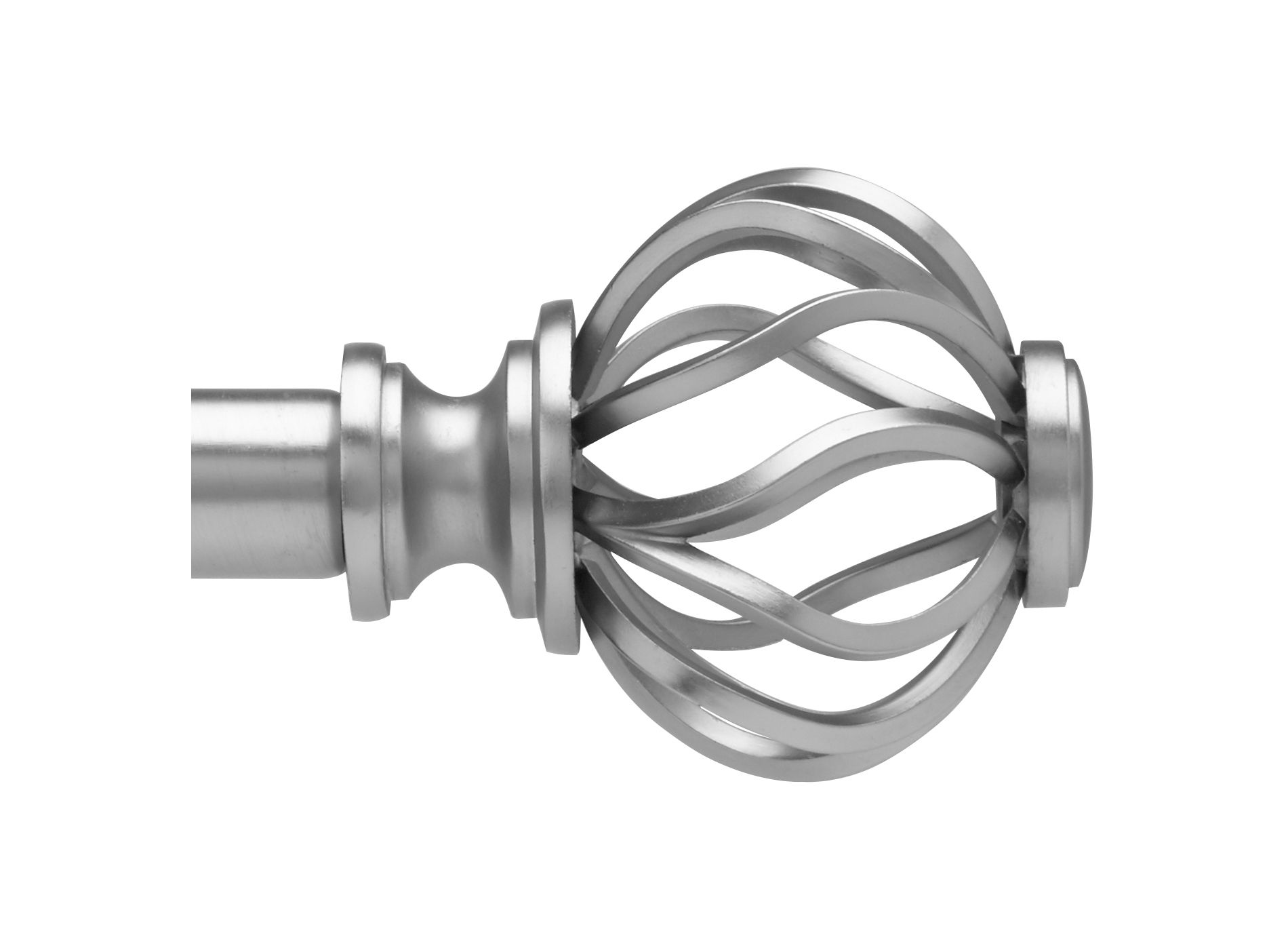 Loft By Umbra Cagio Curtain Rod - Matte Nickel