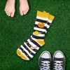 Jupiter and Saturn Planet Space Socks (Men's Sizes Adult Large) from the Sock Panda - image 3 of 3