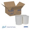 Scott Essential Center-Pull Towels, Absorbency Pockets, 2-Ply, 8 x 15, White, 500 / Roll, 4 Rolls / Carton - 2 of 4