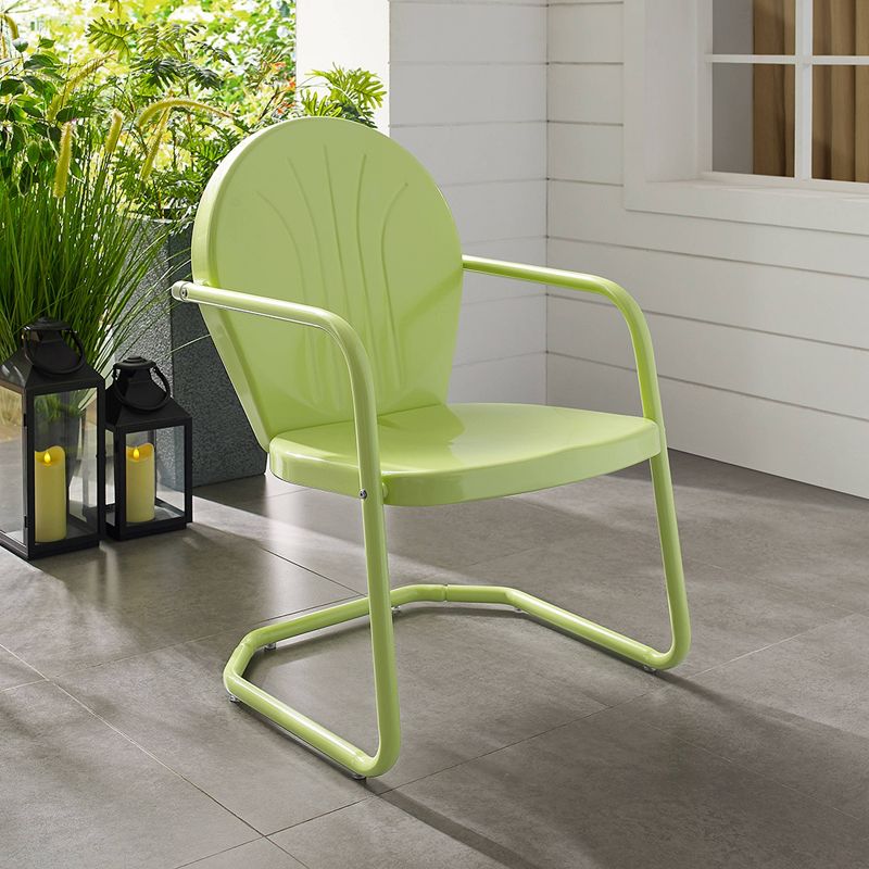 Griffith Metal Chair Key Lime - Crosley, 3 of 19
