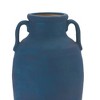 Ceramic Urn Vase with Terra Cotta Accent 10.5"H - 2 of 2