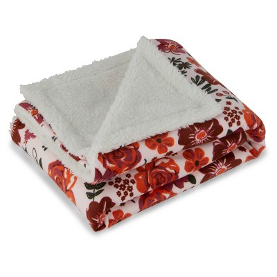 Baby Gear Lovey Faux-shearling Baby Blanket for Boy Comforting Plush Microfibers