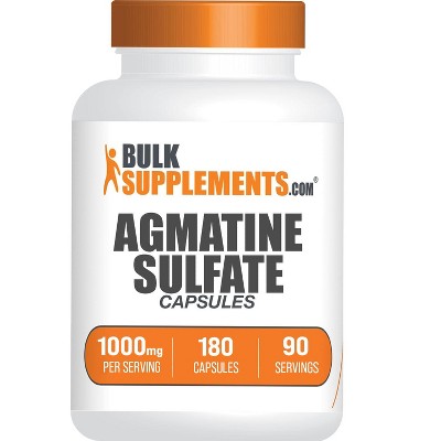 BulkSupplements Agmatine Sulfate Capsules