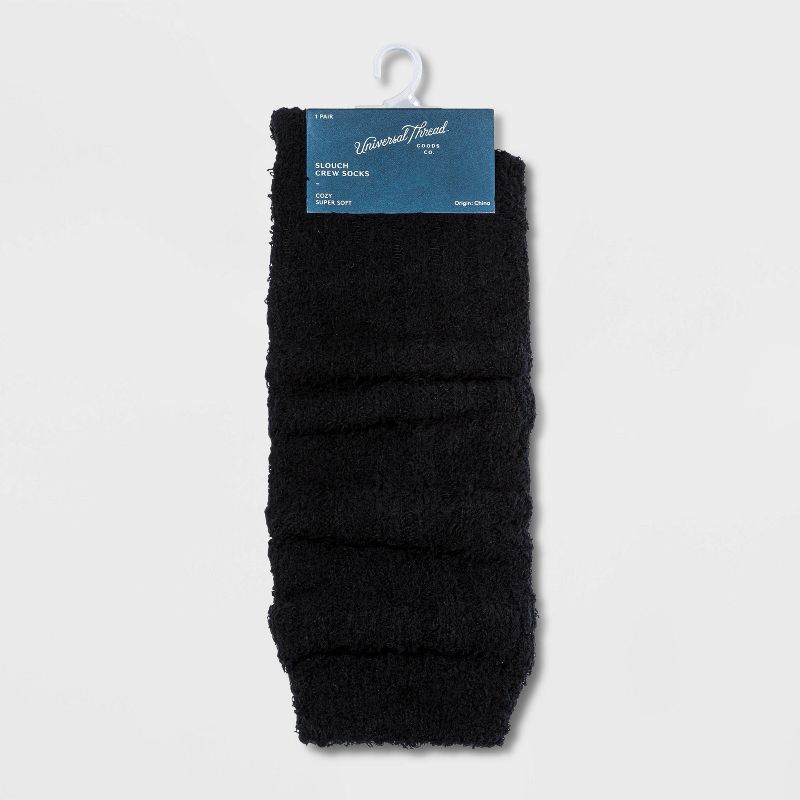 Women's Cozy Slouch Crew Socks - Universal Thread™ 4-10, 3 of 10