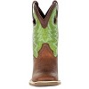 Kids Durango® Lil' Rebel Pro™ Big Kid's Lime Western Boot - 3 of 4