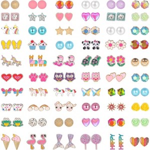 69 Pieces Gold Jewelry Set for Women with Necklaces Bracelets and Earrings, Fashion Costume Jewelry Collection - 1 of 4