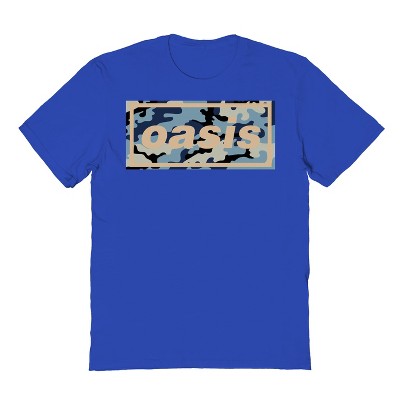 Oasis Men's Oasis Camo Logo Short Sleeve Graphic Cotton T-Shirt