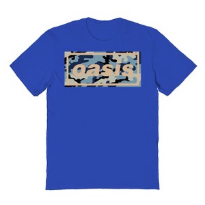 Oasis Men's Oasis Camo Logo Short Sleeve Graphic Cotton T-Shirt - 1 of 1