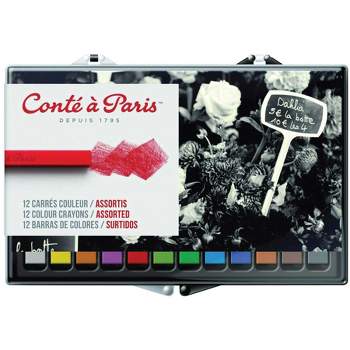 Conte Crayons, Assorted Color, Set of 12