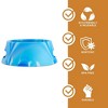 Silipint: Aqua-Fur Silicone 18oz Dog Bowl, Colapsible/Foldable, Arctic Sky - 3 of 4