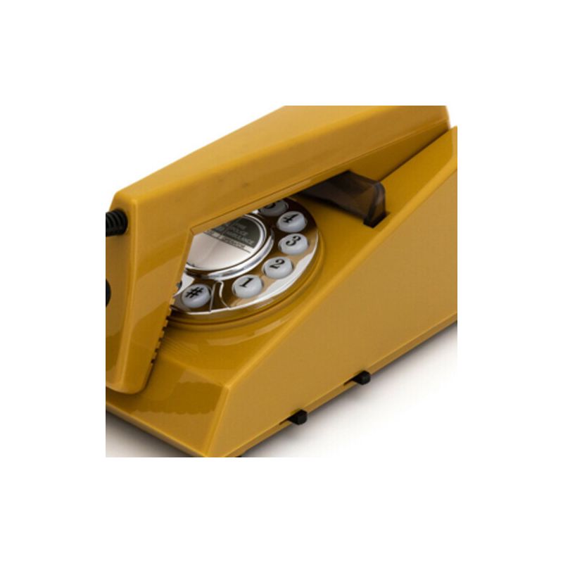 GPO Retro GPOTRMM Trim phone Desktop or Wall Mountable - Mustard, 2 of 7