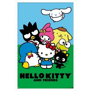 Trends International Hello Kitty and Friends: 21 Core - Standing Framed Wall Poster Prints - 1 of 4