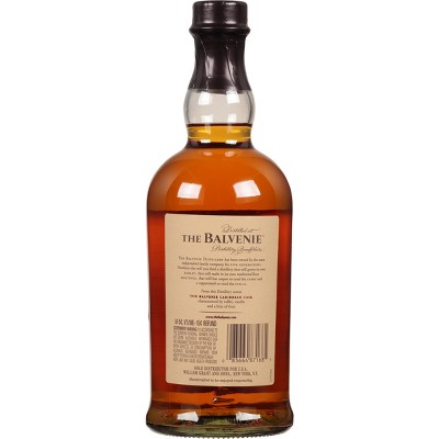 Balvenie 14yr Caribbean Cask Single Malt Scotch Whisky - 750ml Bottle
