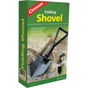 Coghlan's Folding Shovel, Tempered Forged Steel Blade for Digging, Camping Tool - 1 of 2
