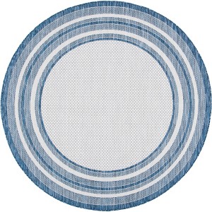 Courtyard CY8475 UV & Stain Resistant Non-Shedding Power Loomed Indoor/Outdoor Rugs - Safavieh - 1 of 4