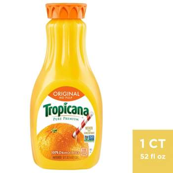 Tropicana Pure Premium No Pulp Orange Juice - 52 fl oz