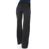 Women's Solid Printed Palazzo Pants - White Mark - 3 of 3