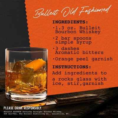 Bulleit Bourbon Whiskey - 50ml Bottle