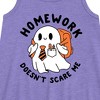 Girls' - Instant Message - Homework Ghost Graphic Sleeveless Aline Dress - 2 of 4