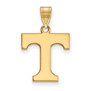 Black Bow Jewelry 14k Yellow Gold Tennessee Volunteers NCAA Medium Pendant - 1 of 3
