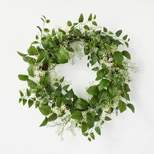 Wildflower Wreath White - Threshold™ designed with Studio McGee