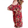Women's Floral Cold Shoulder Dress - umgee - 3 of 4