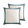 Riverbrook Home 9pc Queen Marana Comforter Bedding Set Blue: Polyester Jacquard, Machine Washable, Includes Decorative Pillows - 4 of 4