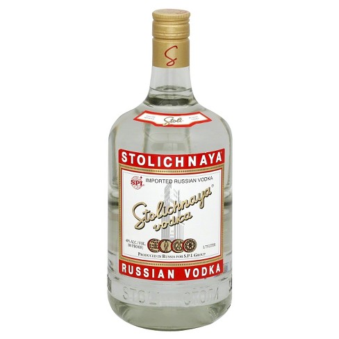 Stolichnaya® Vodka - 1.75L Bottle : Target