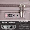 BEAFUP Hardshell Suitcase Double Spinner Wheels PP Luggage Sets Lightweight Durable Suitcase with TSA Lock,3-Piece Set (20/24/28) - 4 of 4