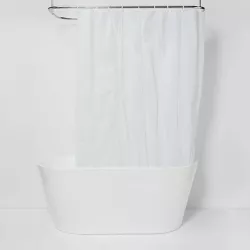 PEVA Light Weight Shower Liner White - Room Essentials™