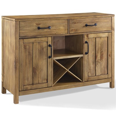 Wood Buffet in Natural Brown-Pemberly Row