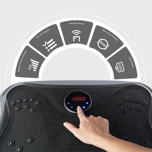 Hachikiko 120 Speed Levels Vibration Plate Fitness Platform,Whole Body Exercise Machine, 200W Motor, Lymphatic Drainage & Weight Loss - 1 of 4
