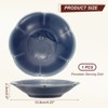 Unique Bargains Ceramic Decorative Water Pattern Mini Candy Serving Platter 4.25" - 2 of 4
