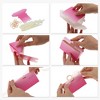 Unique Bargains Gift Boxes with Ribbons and Wood Rings 5.12"x2.91"x2.56" Rose Red 20 Pcs - 3 of 4