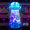 Joyfy 9FT Tall Halloween Inflatable Outdoor Decoration, Inflatable Flat Rim UFO with Built-in Color Changing LEDs for Halloween Yard Garden Lawn Decor - 4 of 4
