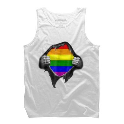 Adult Design By Humans Pride Shirt Rip Open Shirt By Luckyst Tank Top