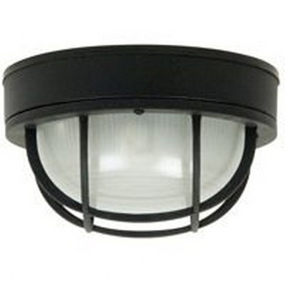 Craftmade Lighting Economy 1 - Light Flush Mount in  Textured Black
