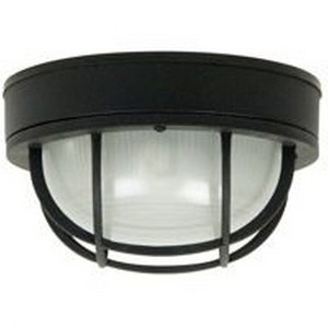 Craftmade Lighting Economy 1 - Light Flush Mount in  Textured Black - 1 of 1