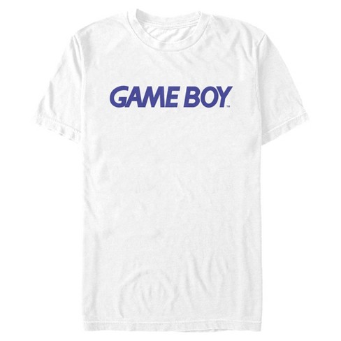 Men's Nintendo Game Boy Original Logo T-Shirt - White - Small