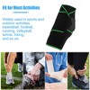 Unique Bargains Ankle Compression Sleeve Socks Foot Ankle Brace for Men Women Achilles Tendon - 2 of 4