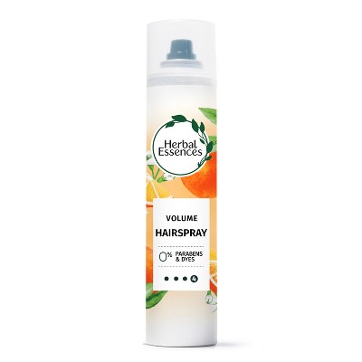Herbal Essences Touchable Hold Volume Hair Spray, Paraben Free - 8oz